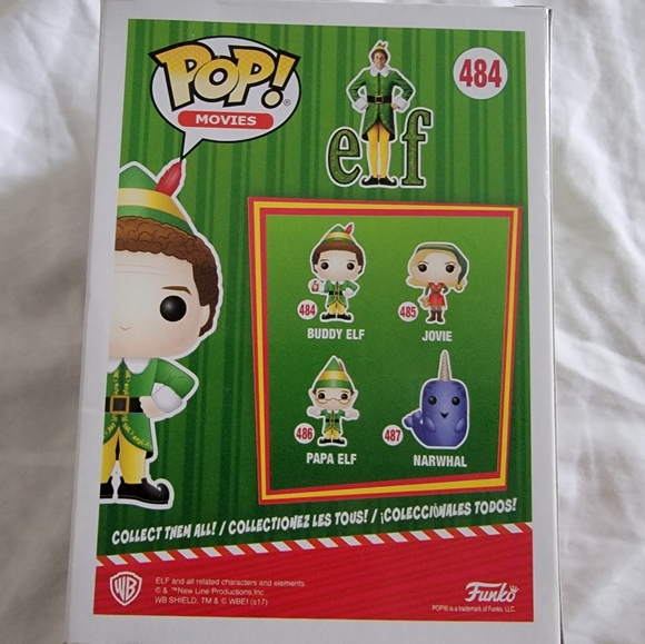 Funko Pop Movies: Elf - Buddy (maple syrup) Collectible Vinyl NIB - Picture 5 of 6